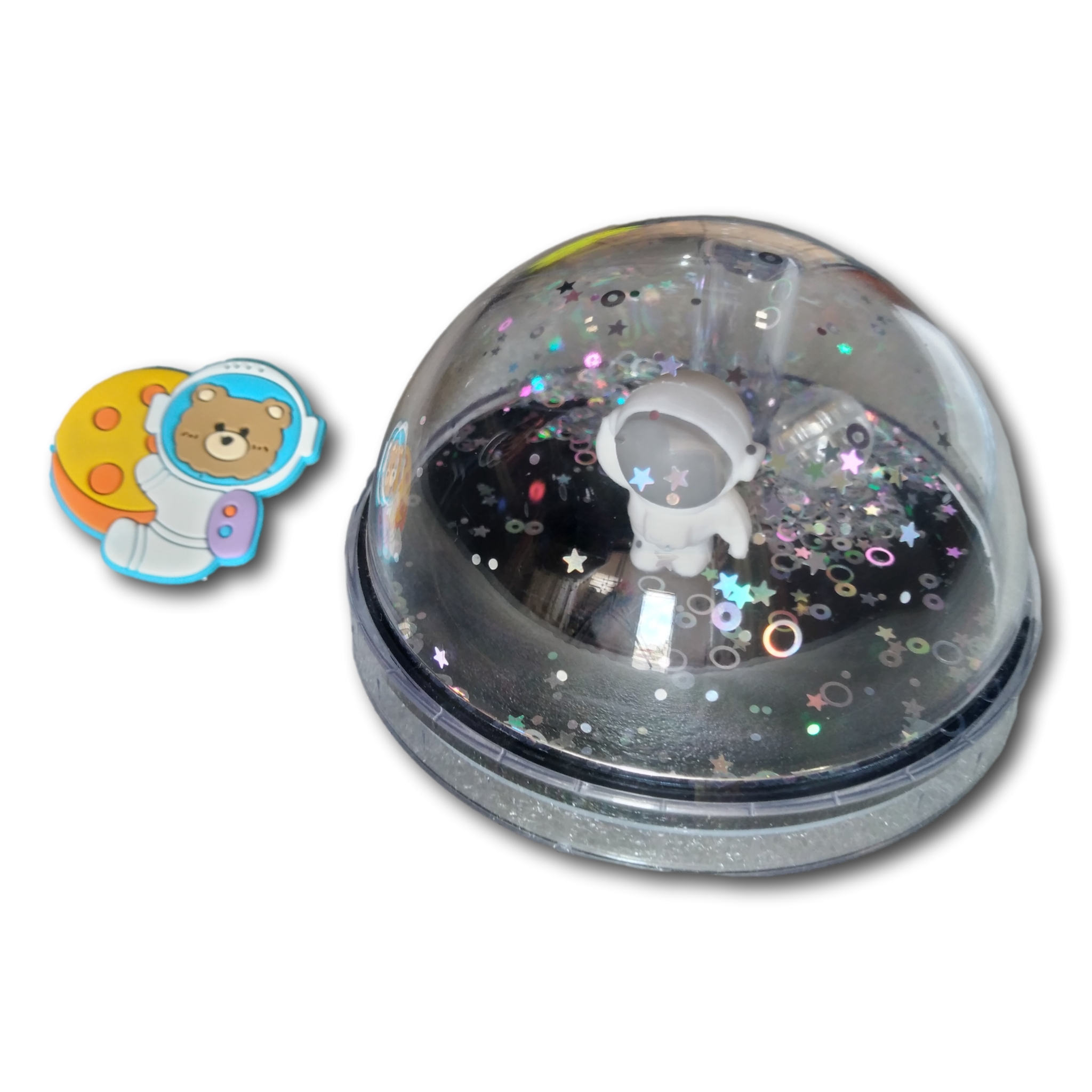 Vaso Termo Acrílico Para Niños Figura Astronauta Con Luz