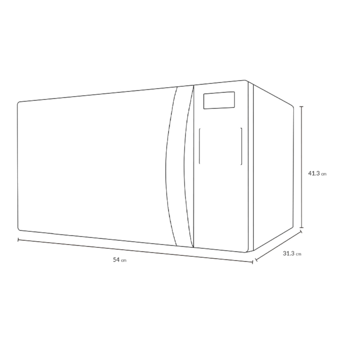 Horno Microondas WINIA KOS-1N5HSS 1.5 P3 5 Niveles Plata