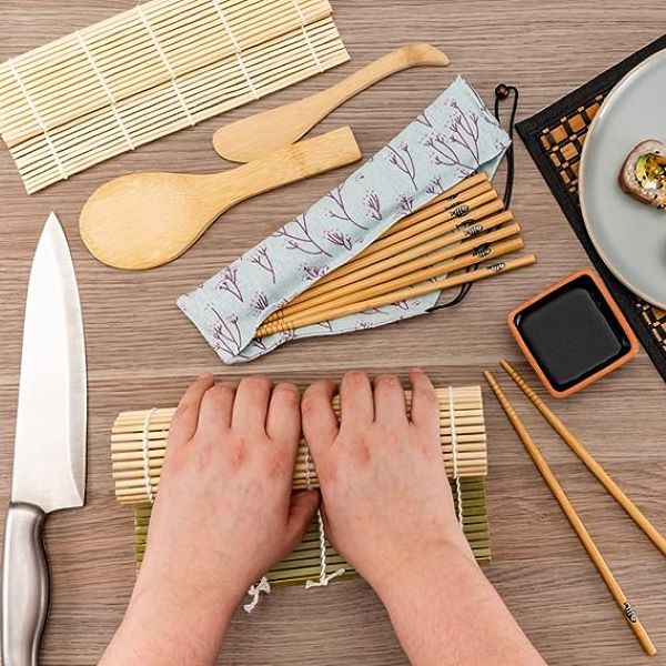 Kit para preparar sushi