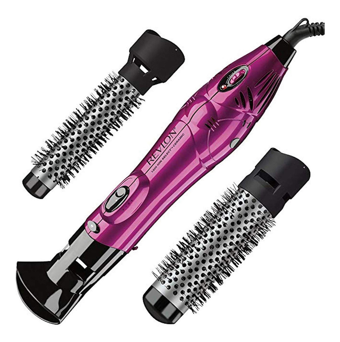 Secadora Y Cepillo De Aire Revlon rvha6001 Pro Collection Titanio