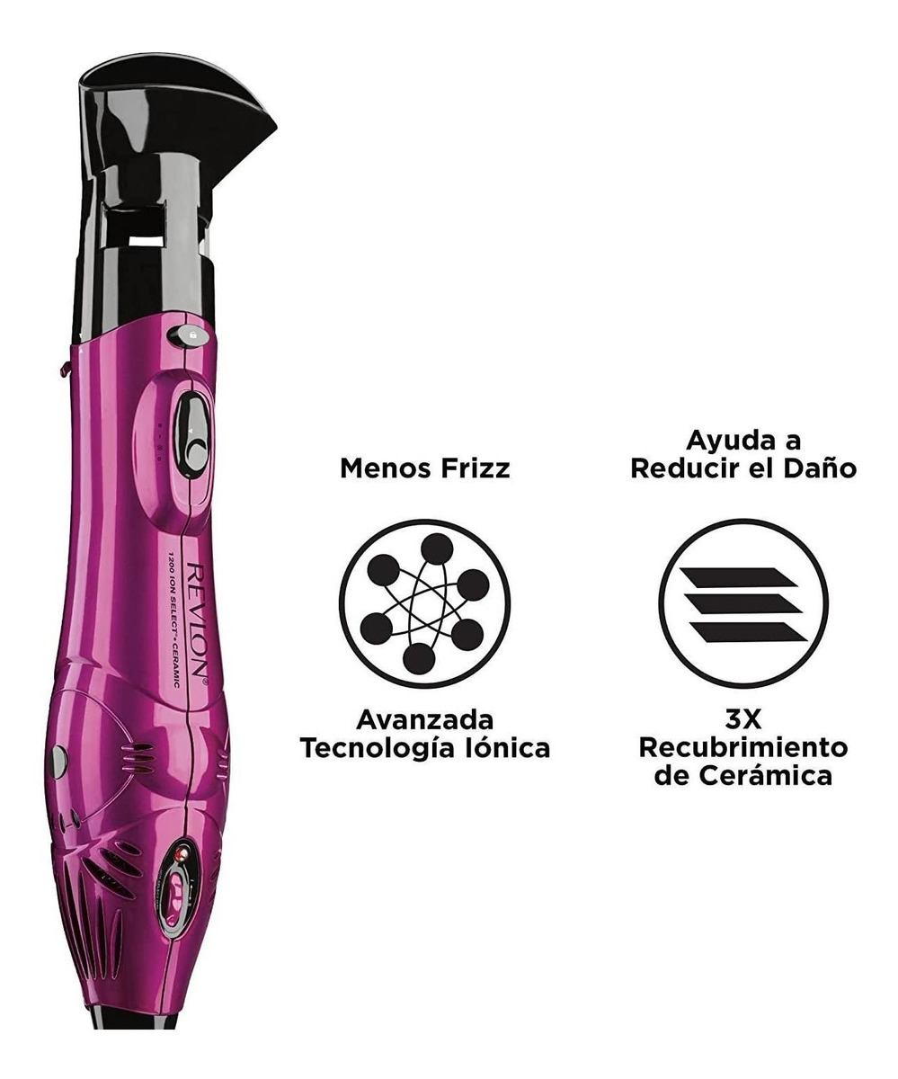 Secadora Y Cepillo De Aire Revlon rvha6001 Pro Collection Titanio