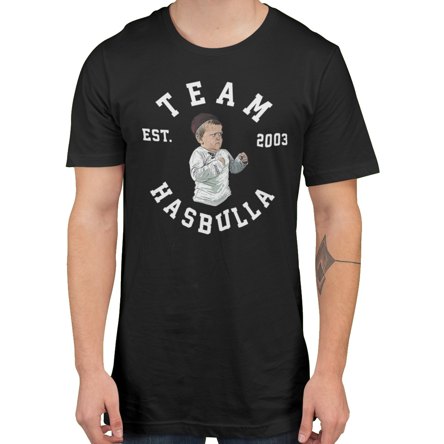 Playera Caballero y Dama Hasbulla Team Meme