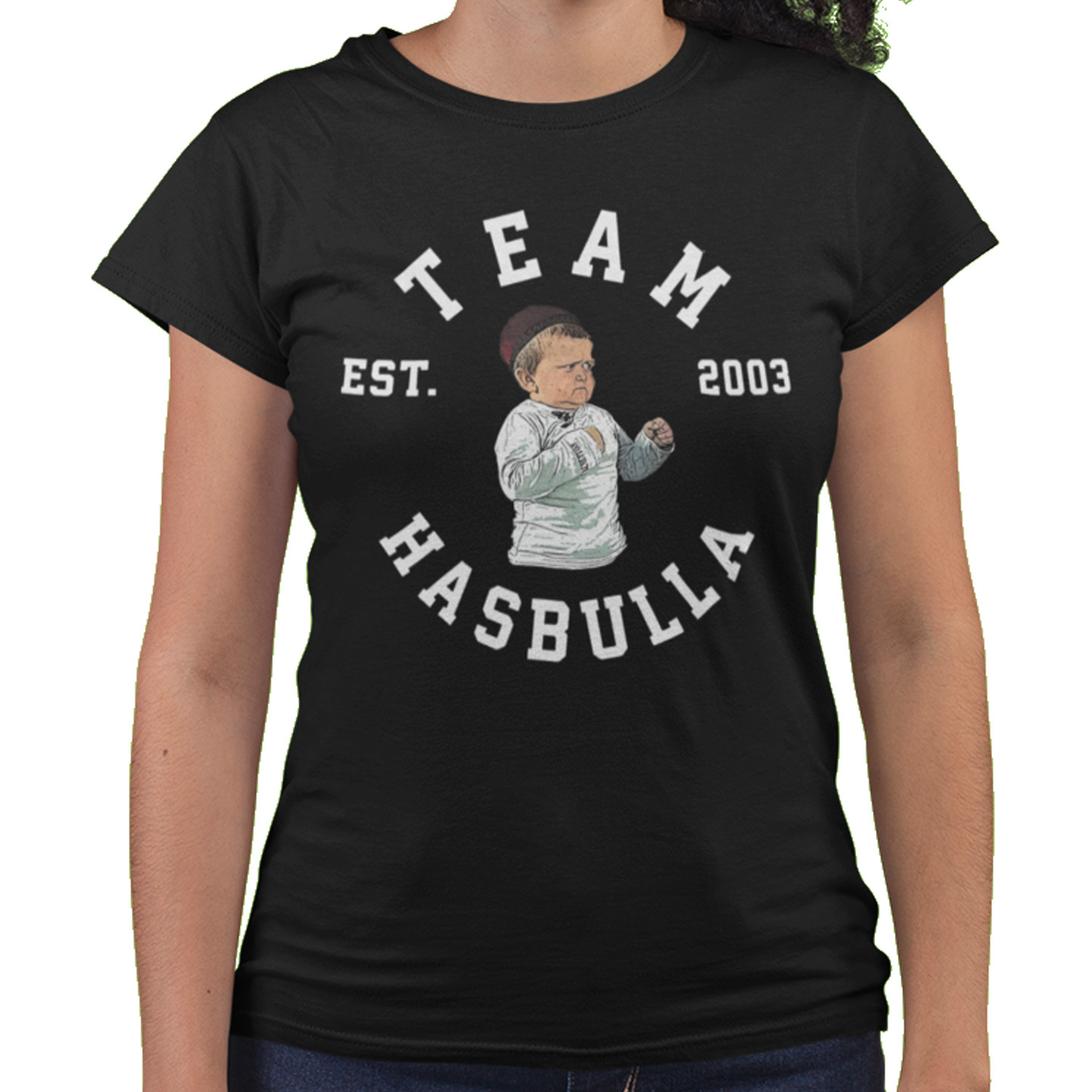 Playera Caballero y Dama Hasbulla Team Meme