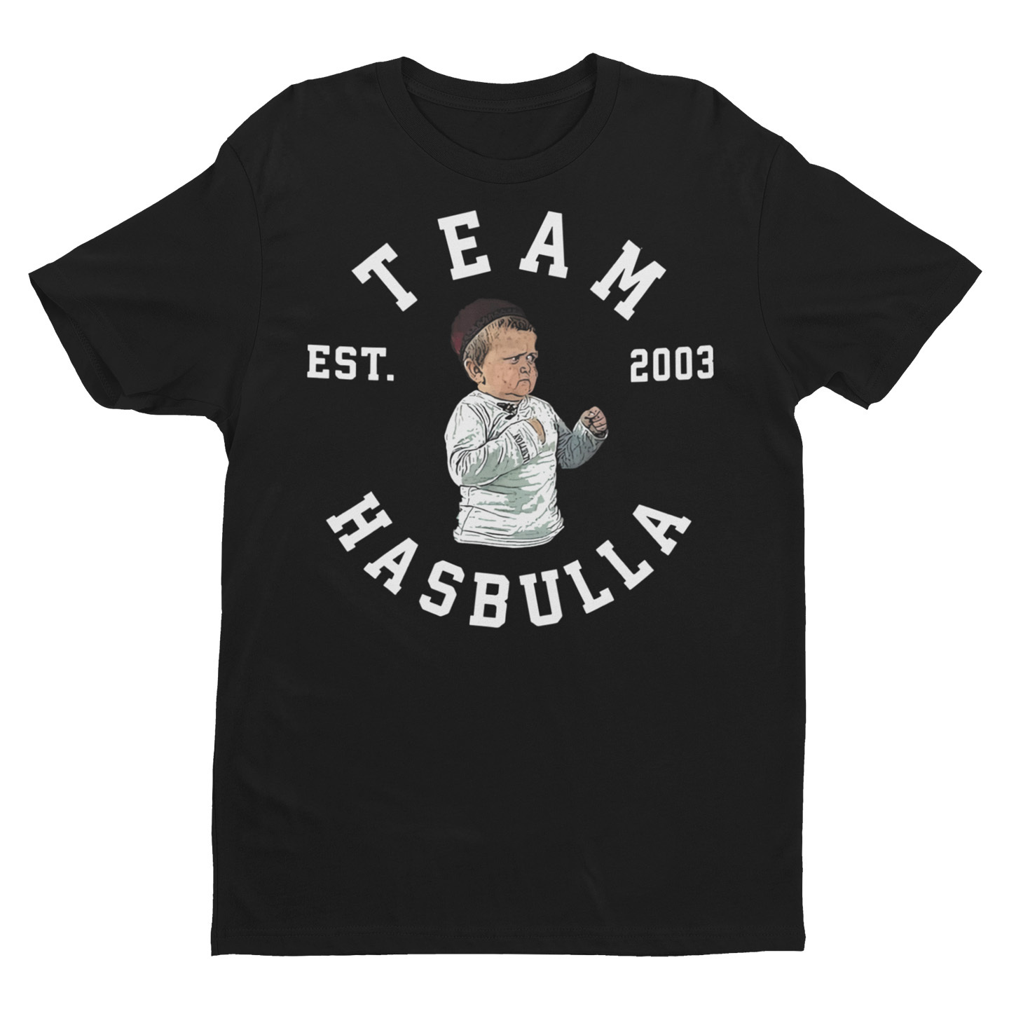 Playera Caballero y Dama Hasbulla Team Meme