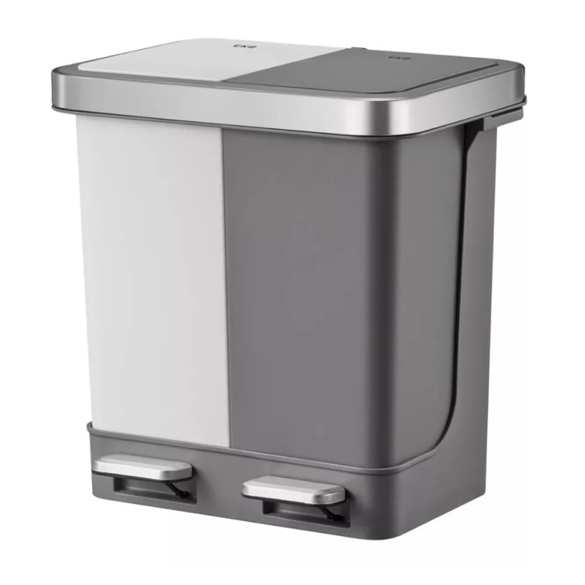 Bote de Basura Eko EK6200 Orgánico e Inorgánico 10 l + 10 l