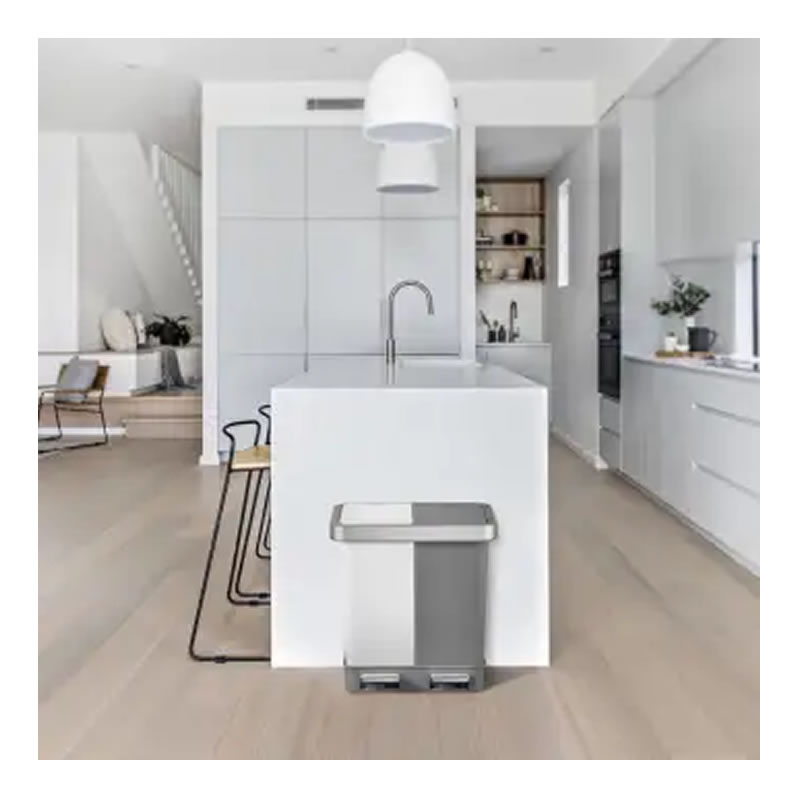 Bote de Basura Eko EK6200 Orgánico e Inorgánico 10 l + 10 l