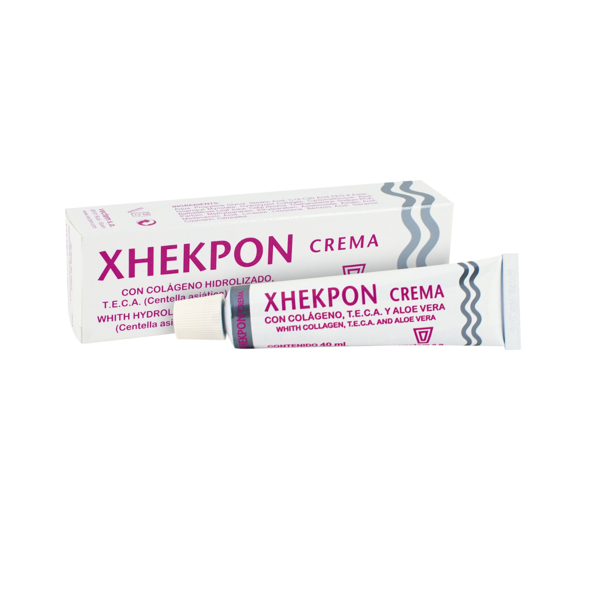 Crema Hidratante de Colageno Hidrolizado para Cara Cuello y Escote | Crema Xhekpon.