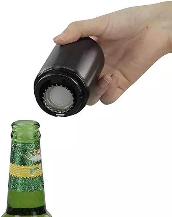 Destapador de Cerveza, Abrebotellas Magnético con Tapa magnética