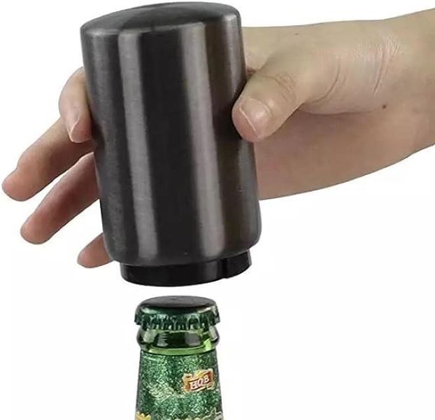 Destapador de Cerveza, Abrebotellas Magnético con Tapa magnética