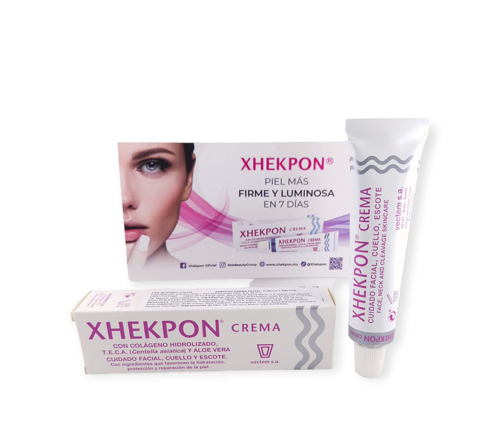 Nuestra crema Xhekpon para el cuidado antiedad de la piel del rostro,  cuello y escote será tu mejor descubrimiento esta…