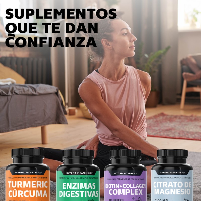 Suplemento Alimenticio Beyond Vitamins Probioticos 60 Billion UFC + Prebióticos 60 cápsulas