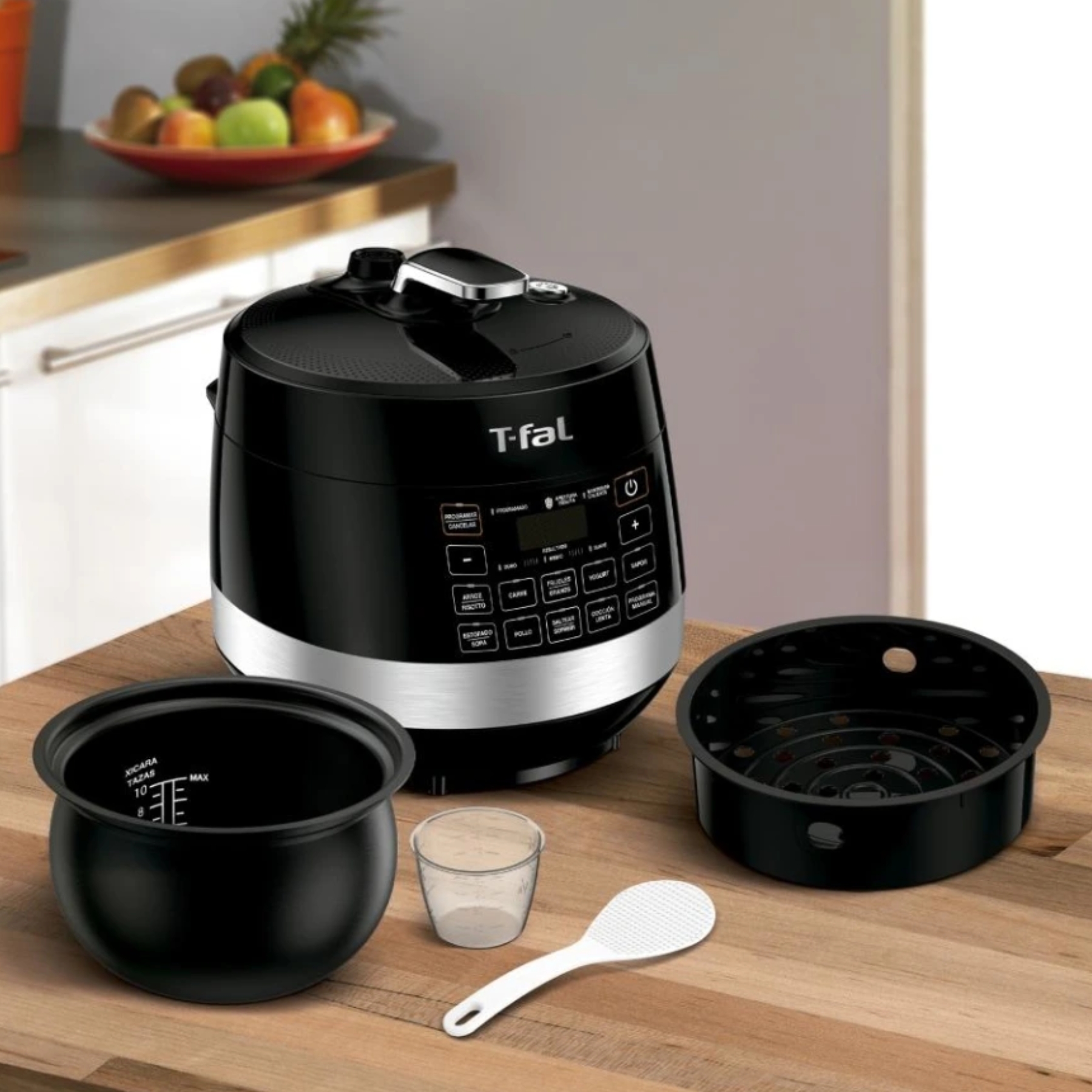 Olla Multifuncional T-fal Cy426850 10 En 1 4.8 Lt 14 Programas