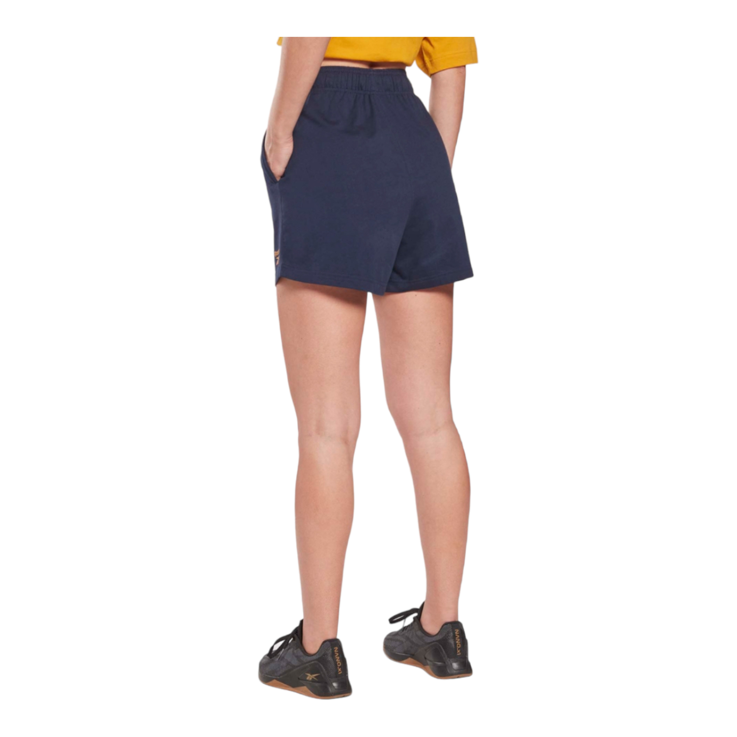 SHORT REEBOK MUJER AZUL REEBOK PIPING PACK HG3811.