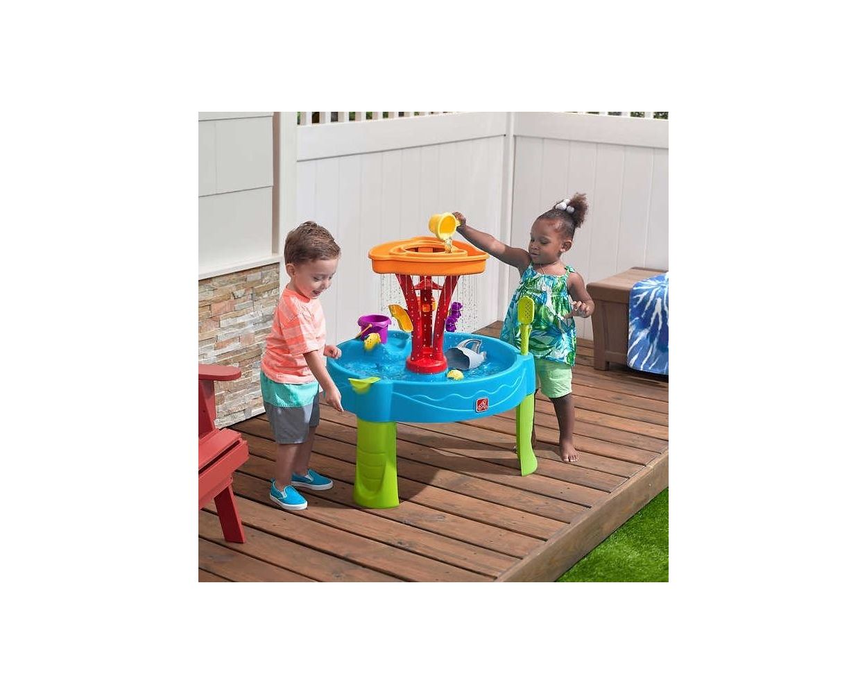 Mesa y Torre para Jugar con Agua -Step2