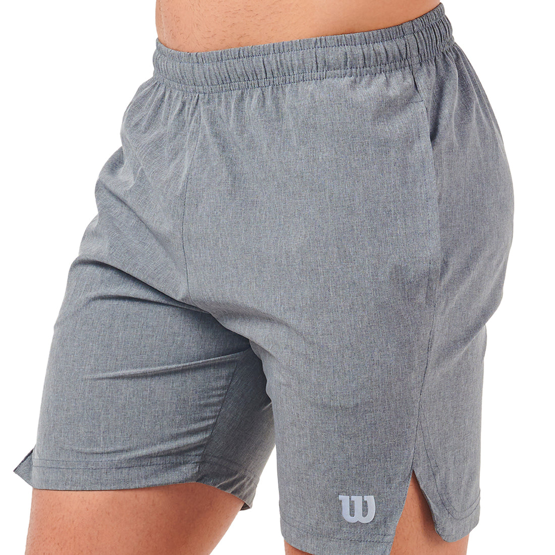Short Melange Wilson para hacer deporte Caballero Color Gris Claro