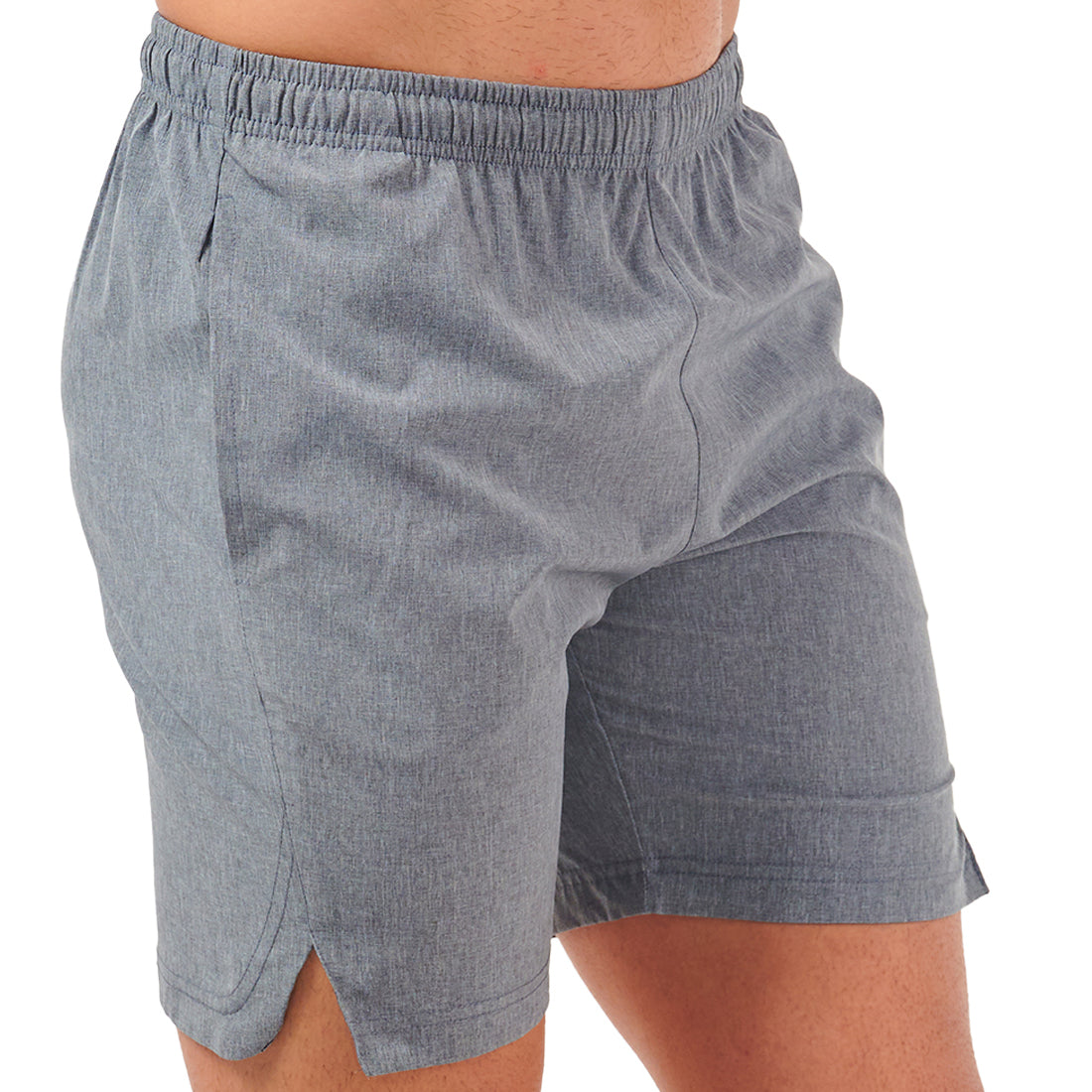 Short Melange Wilson para hacer deporte Caballero Color Gris Claro