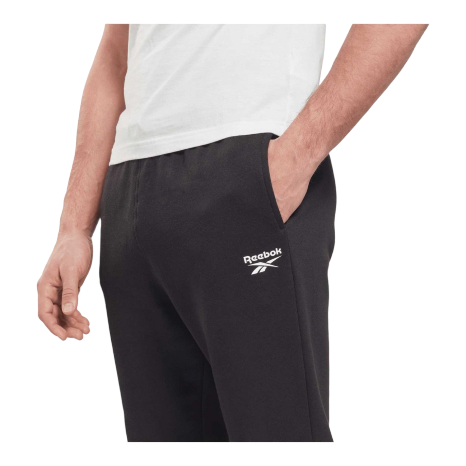 PANTS REEBOK HOMBRE NEGRO REEBOK RI LEFT LEG HG4456