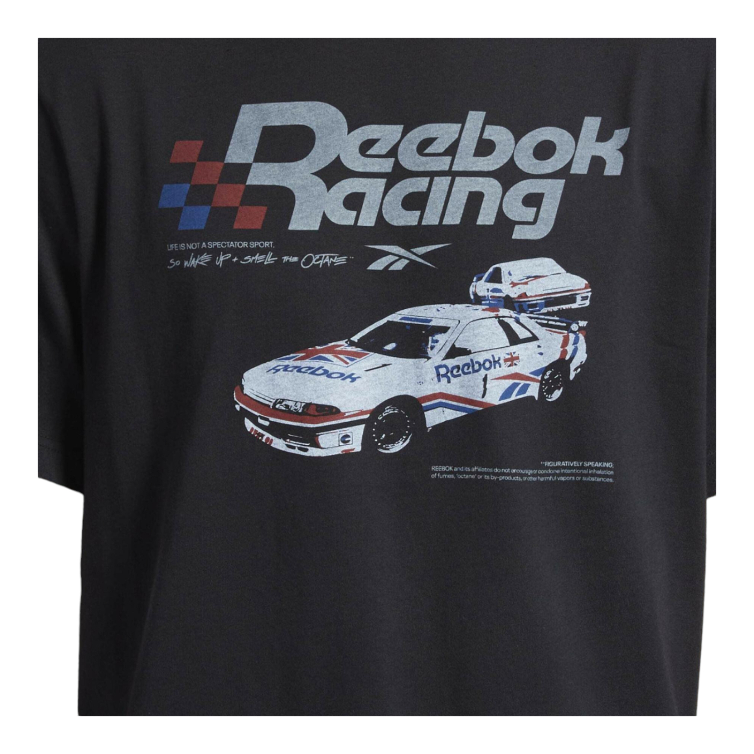 PLAYERA REEBOK HOMBRE NEGRO REEBOK GS RACING HG5091.