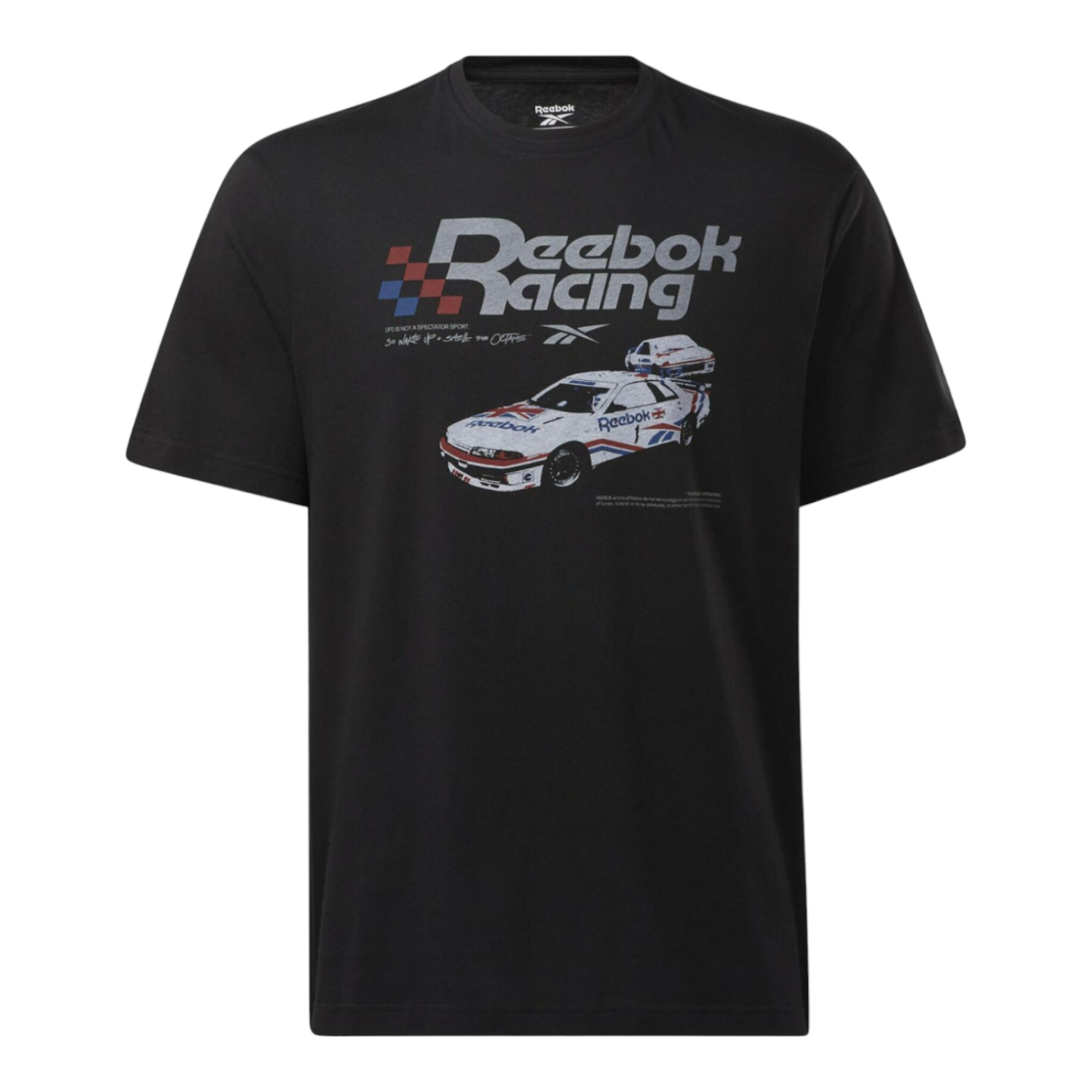 PLAYERA REEBOK HOMBRE NEGRO REEBOK GS RACING HG5091.