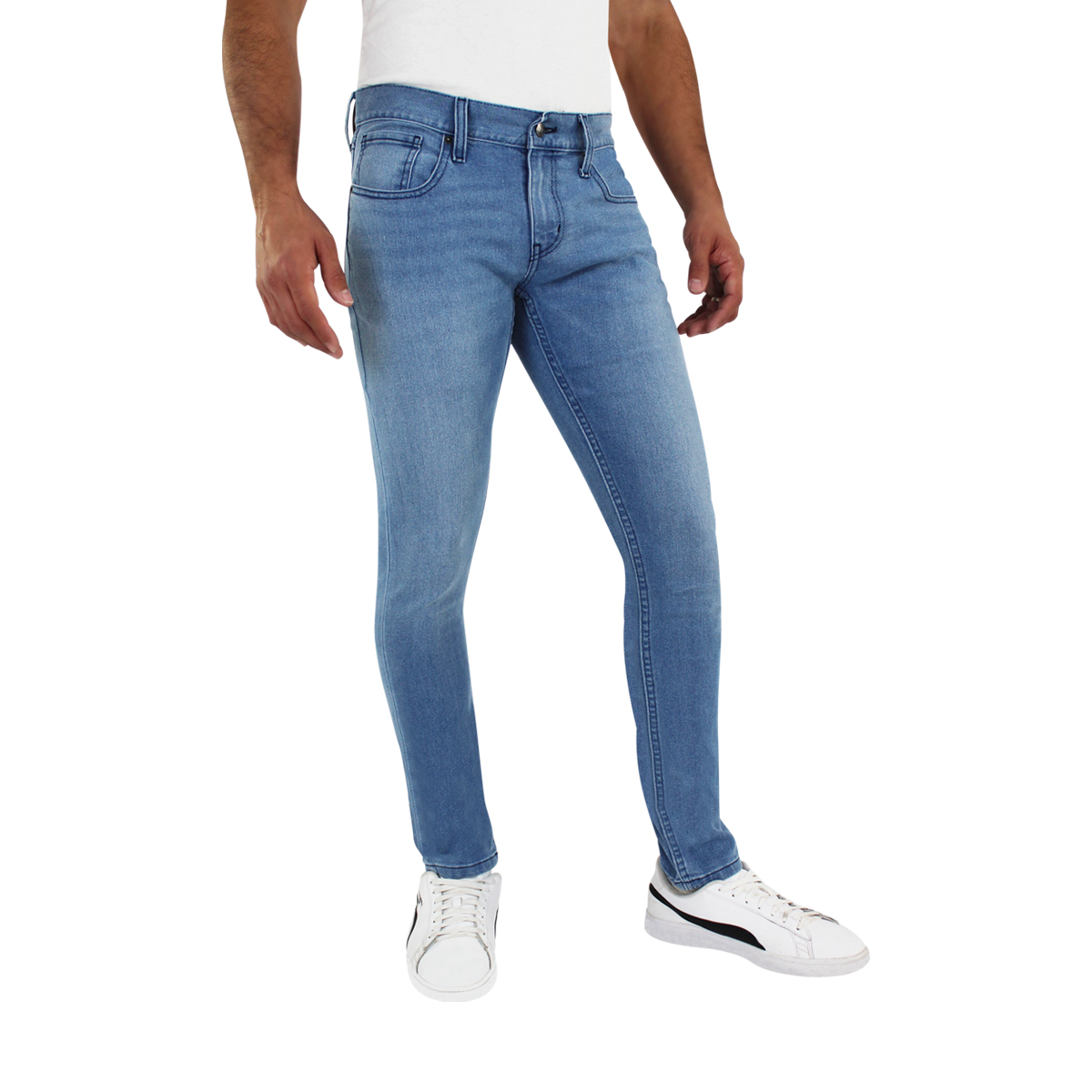 Jeans corte best sale slim hombre