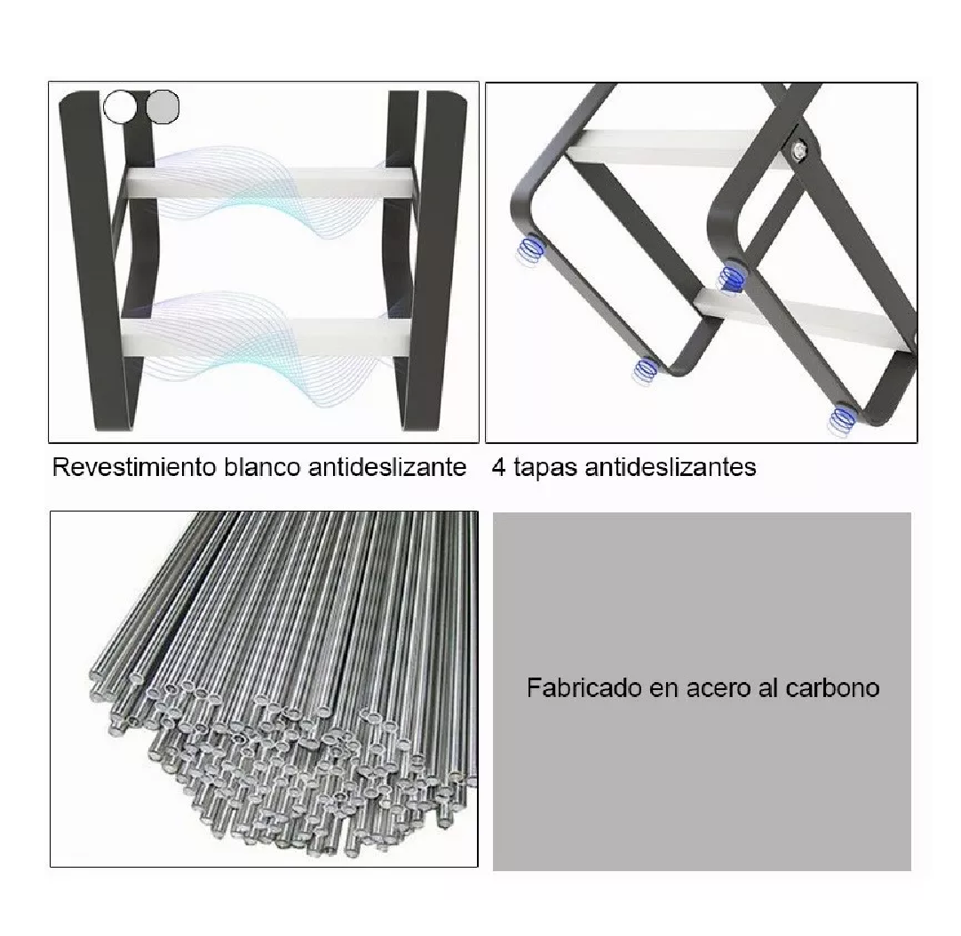 Soporte Para Multiusos De Cocina Organizador Negro + Blanco 1pc