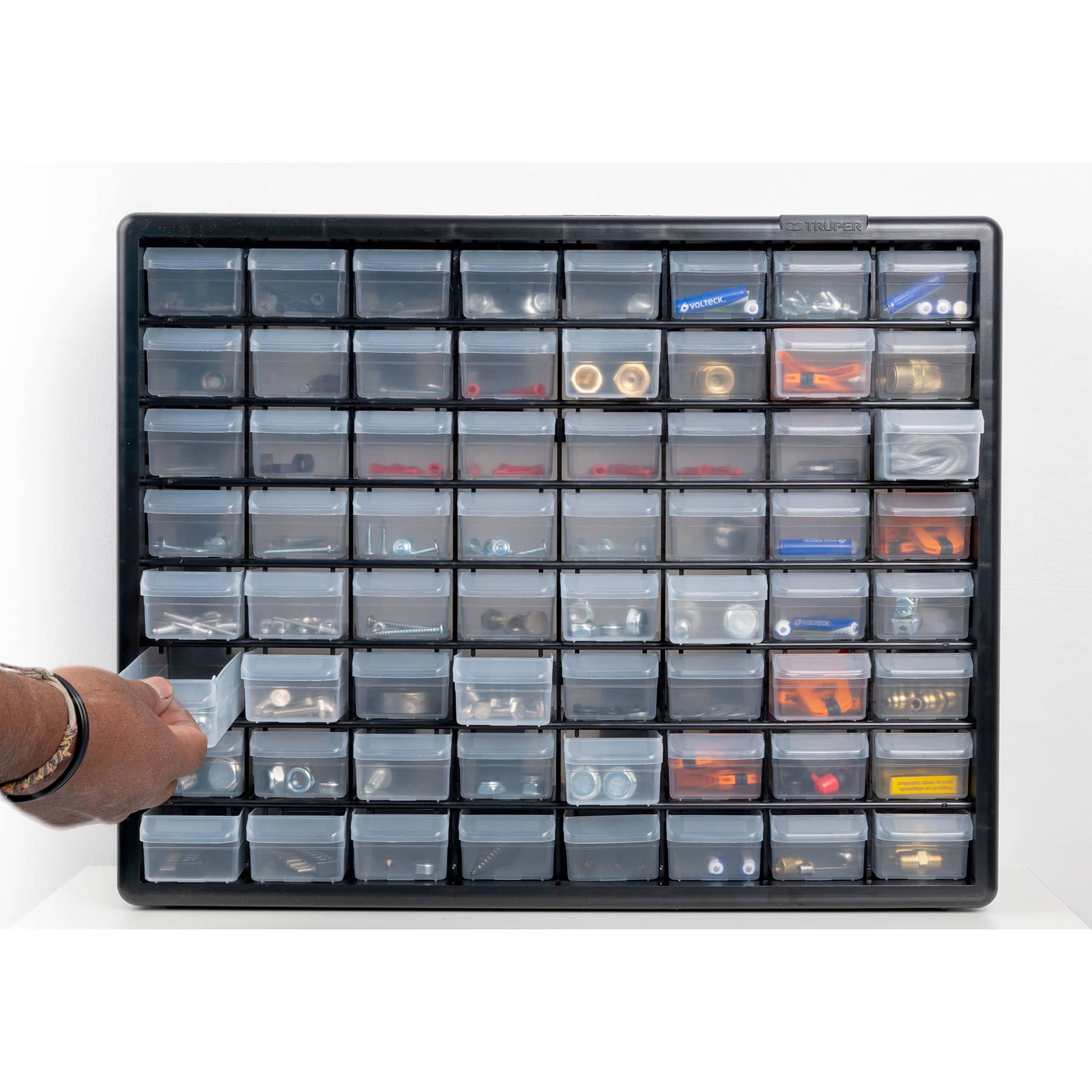 ORGANIZADOR CON 64 GAVETAS, TRUPER 10895