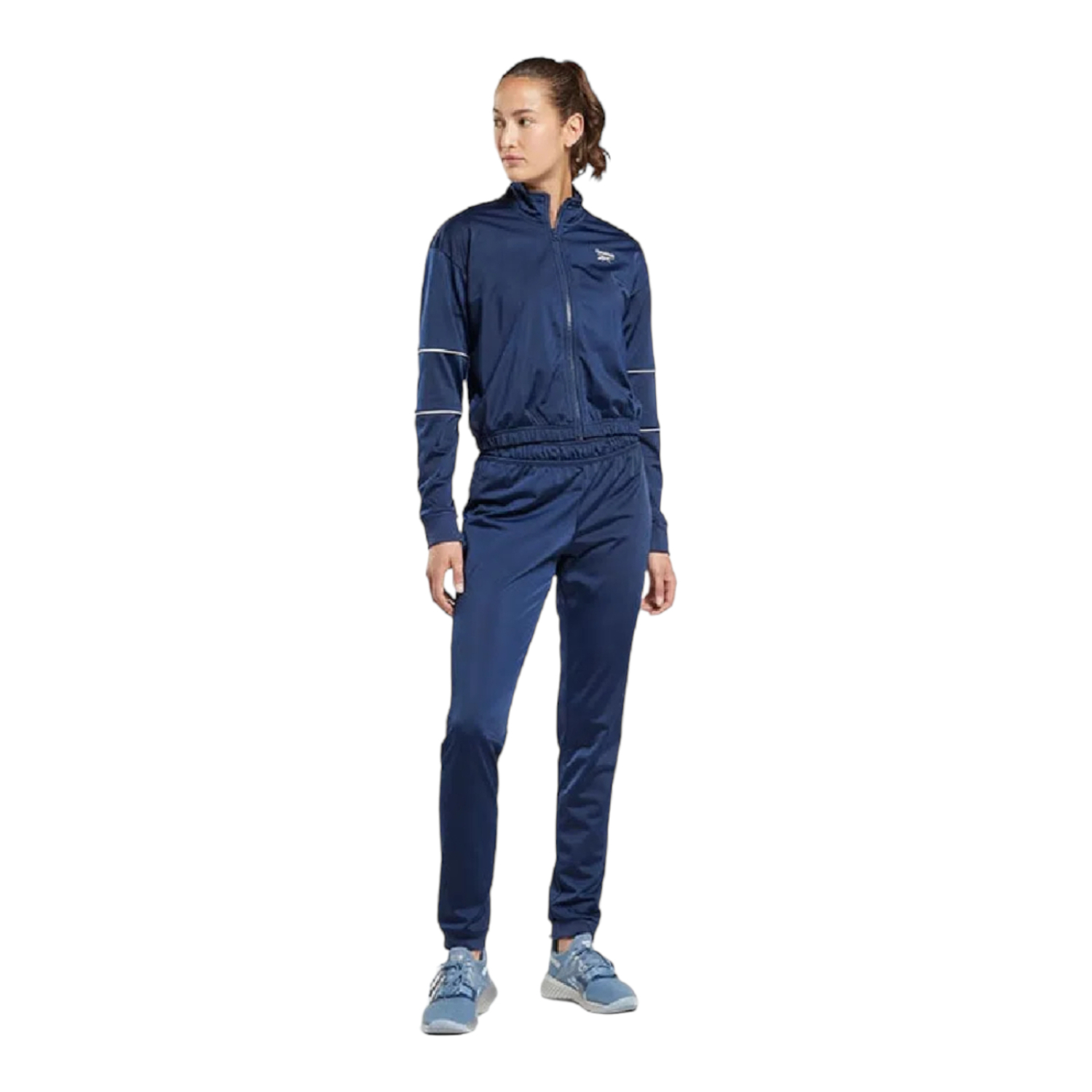 CONJUNTO REEBOK MUJER AZUL REEBOK TE TRACKSUIT HH7736.