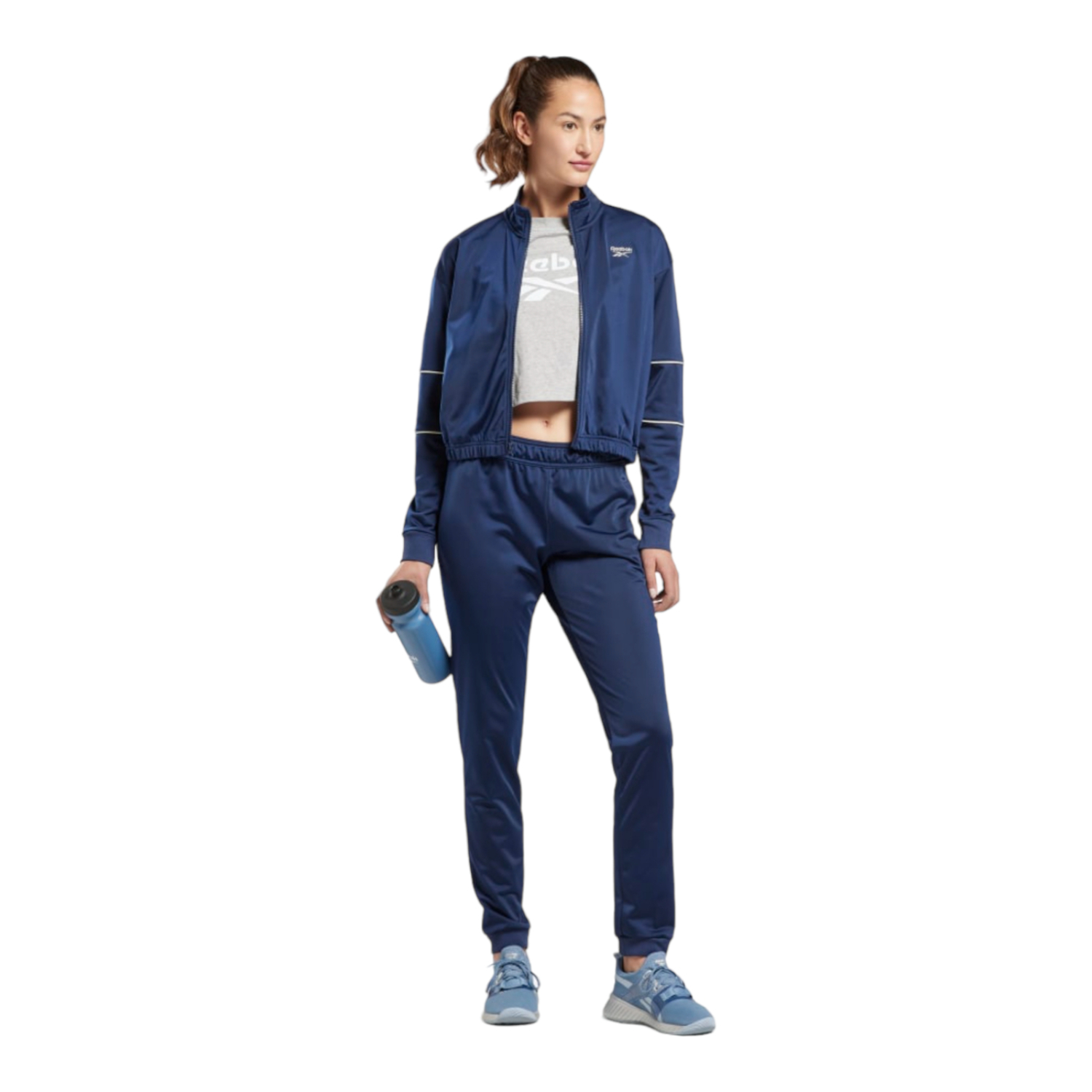 CONJUNTO REEBOK MUJER AZUL REEBOK TE TRACKSUIT HH7736.