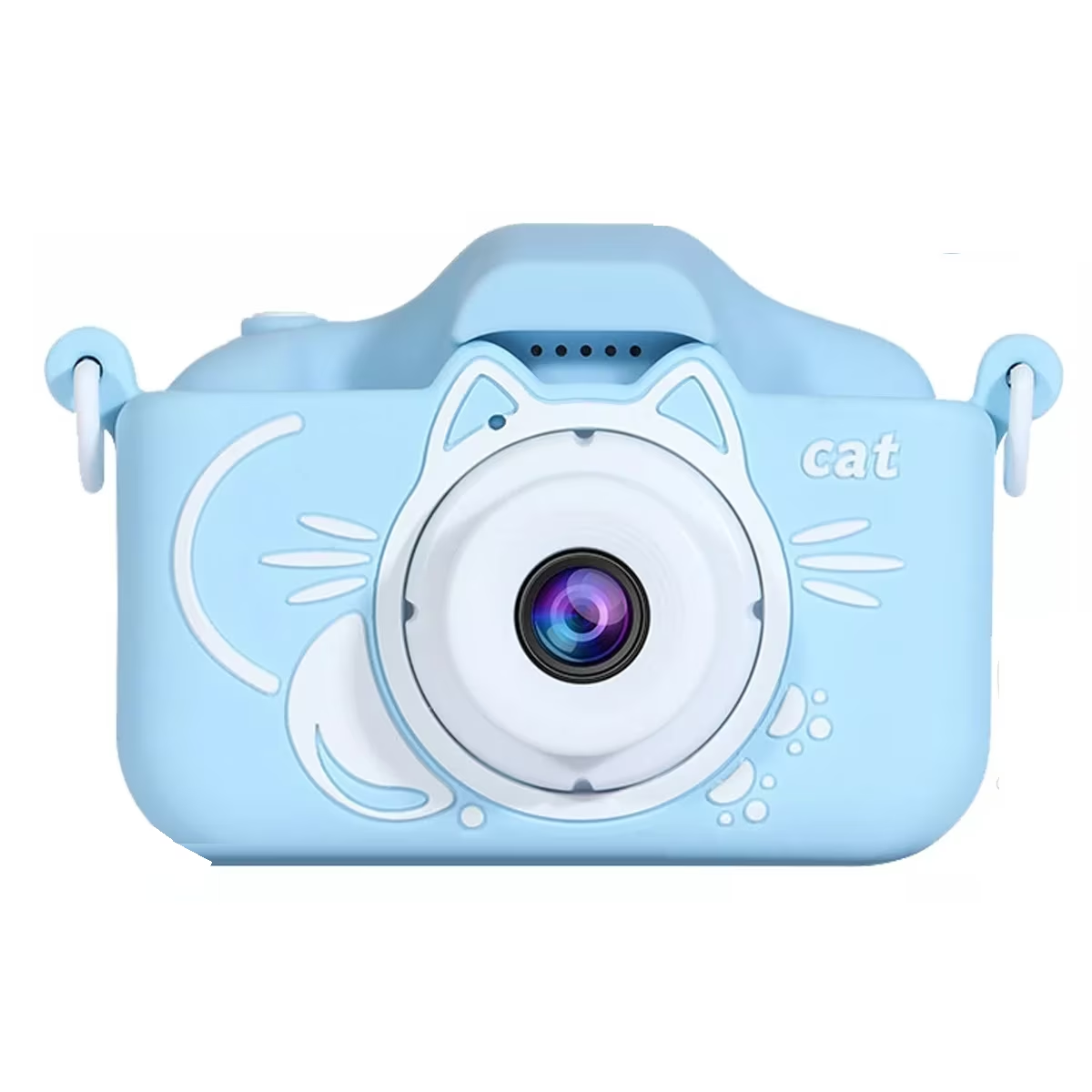 Máquina Fotográfica Compacta para Crianças 1080P Azul