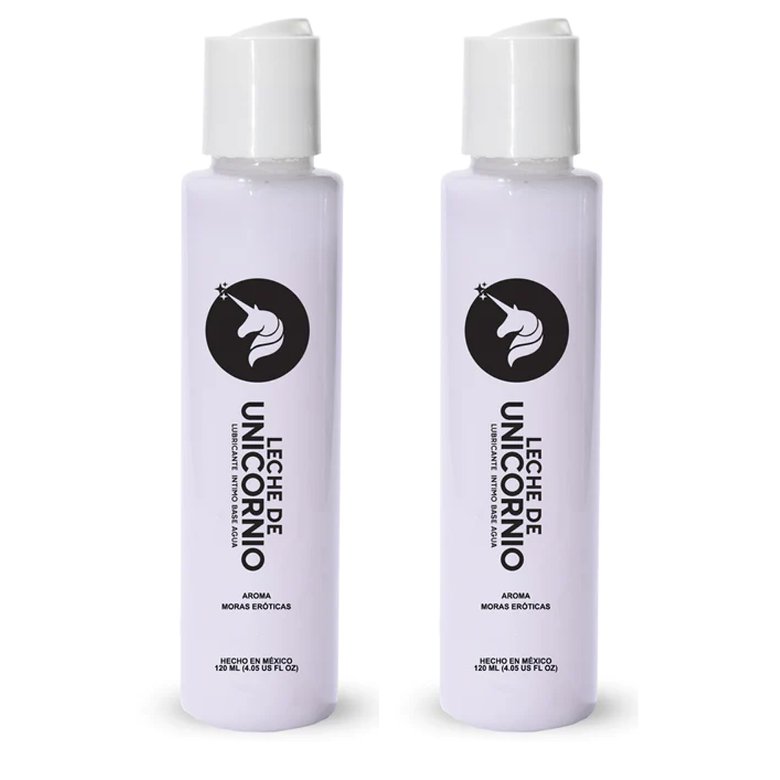 Lubricante Intimo y Gel Para Masaje Intimo Color Blanco Cont. 240 ml