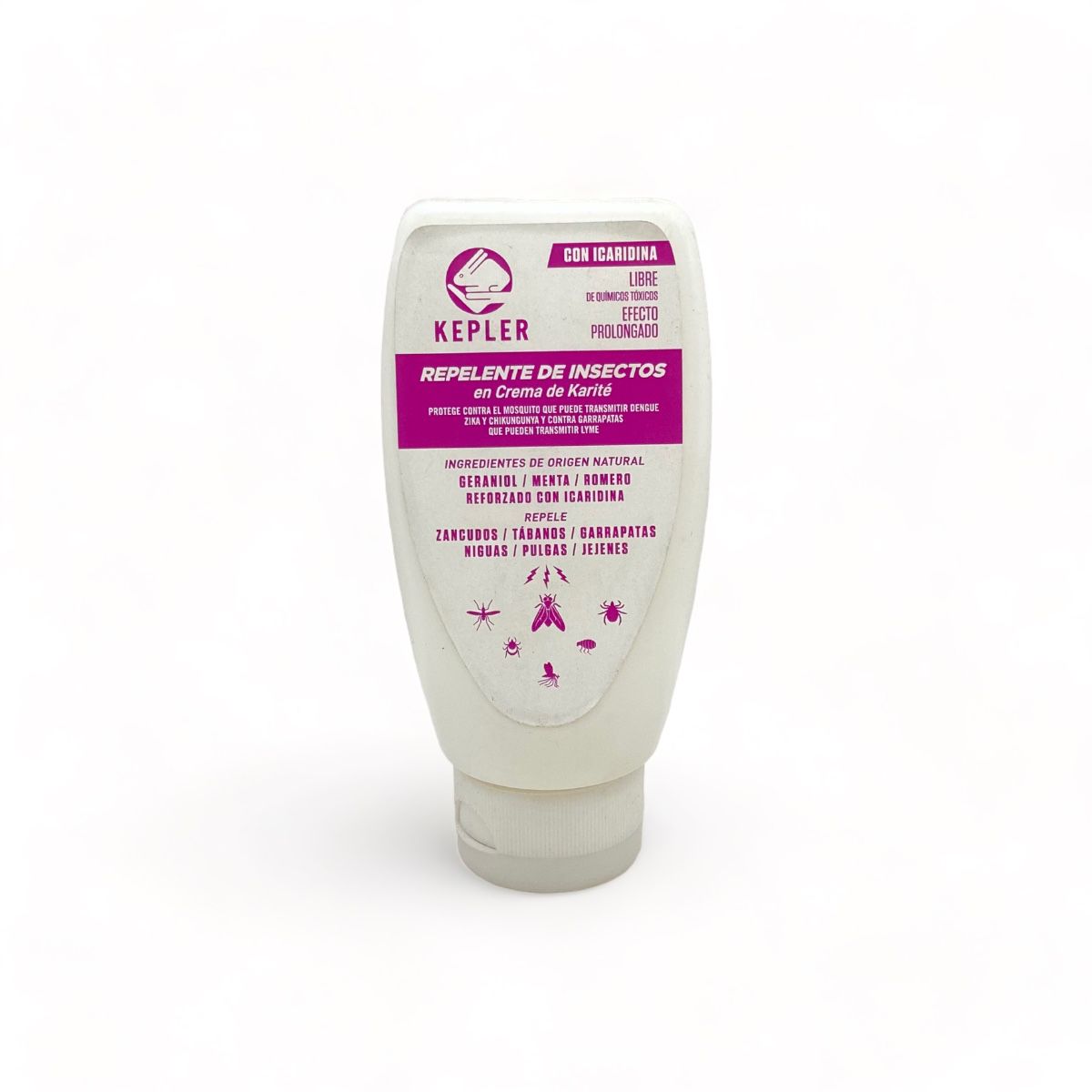 Crema Repelente De Insectos Kepler 100ml + Inciensos Kepler Repelente De Citronela 