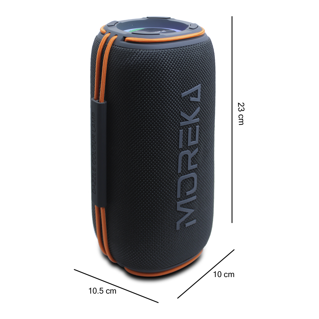 Bocina Bluetooth Moreka-m368 Aprueba De Agua Fm Usb Fm Aux