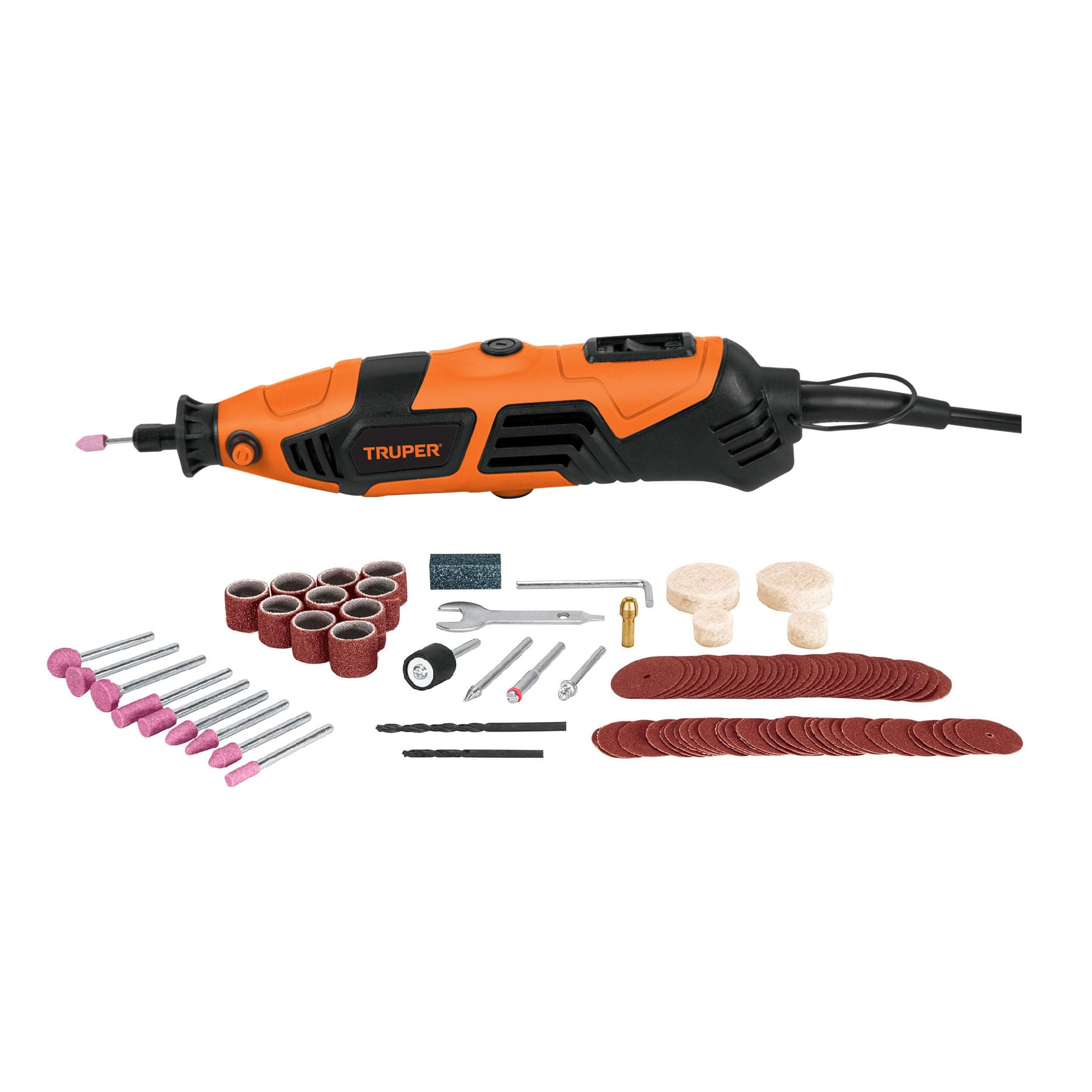 HERRAMIENTA ROTATIVA PROFESIONAL 150 W CON 97 ACCESORIOS 17449	