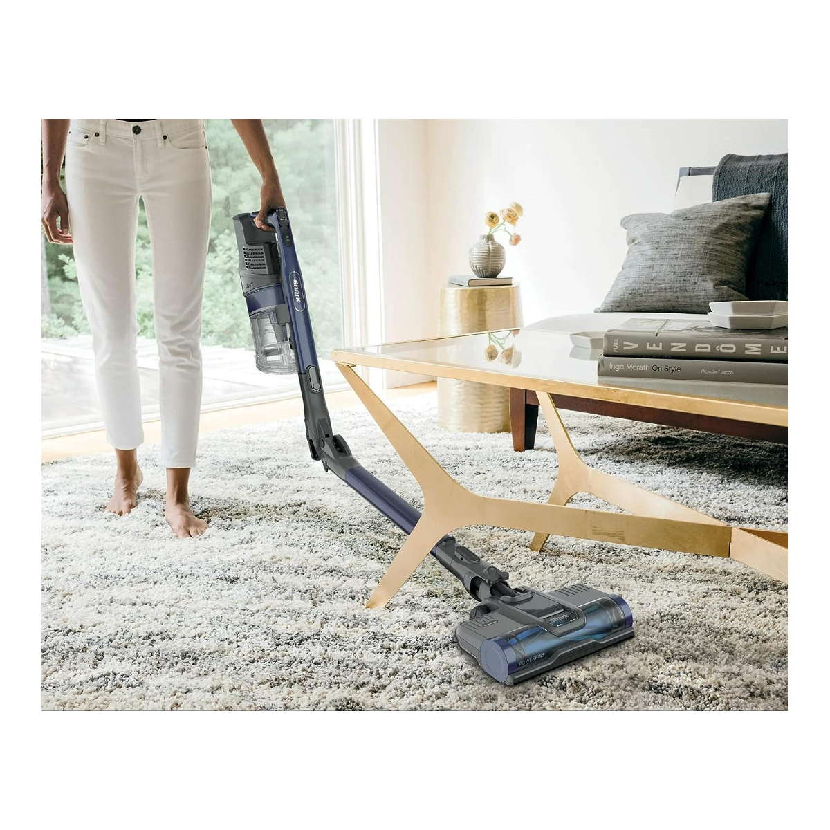 Shark Pet Pro - Aspiradora IZ340H Cordless Stick Vacuum - Azul