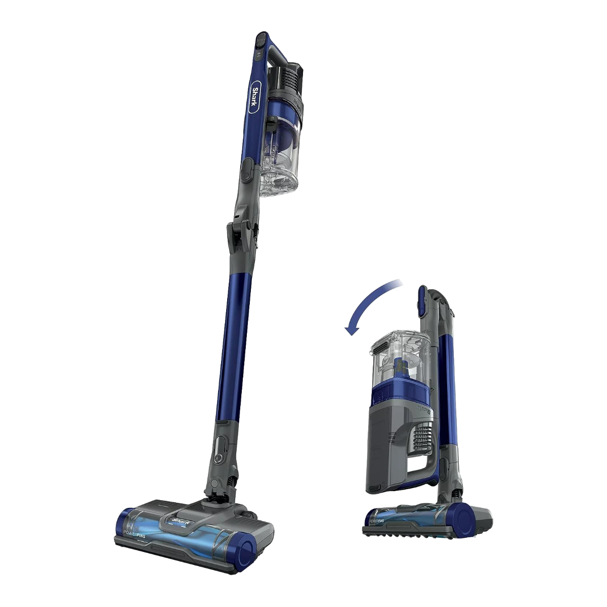 Shark Pet Pro - Aspiradora IZ340H Cordless Stick Vacuum - Azul