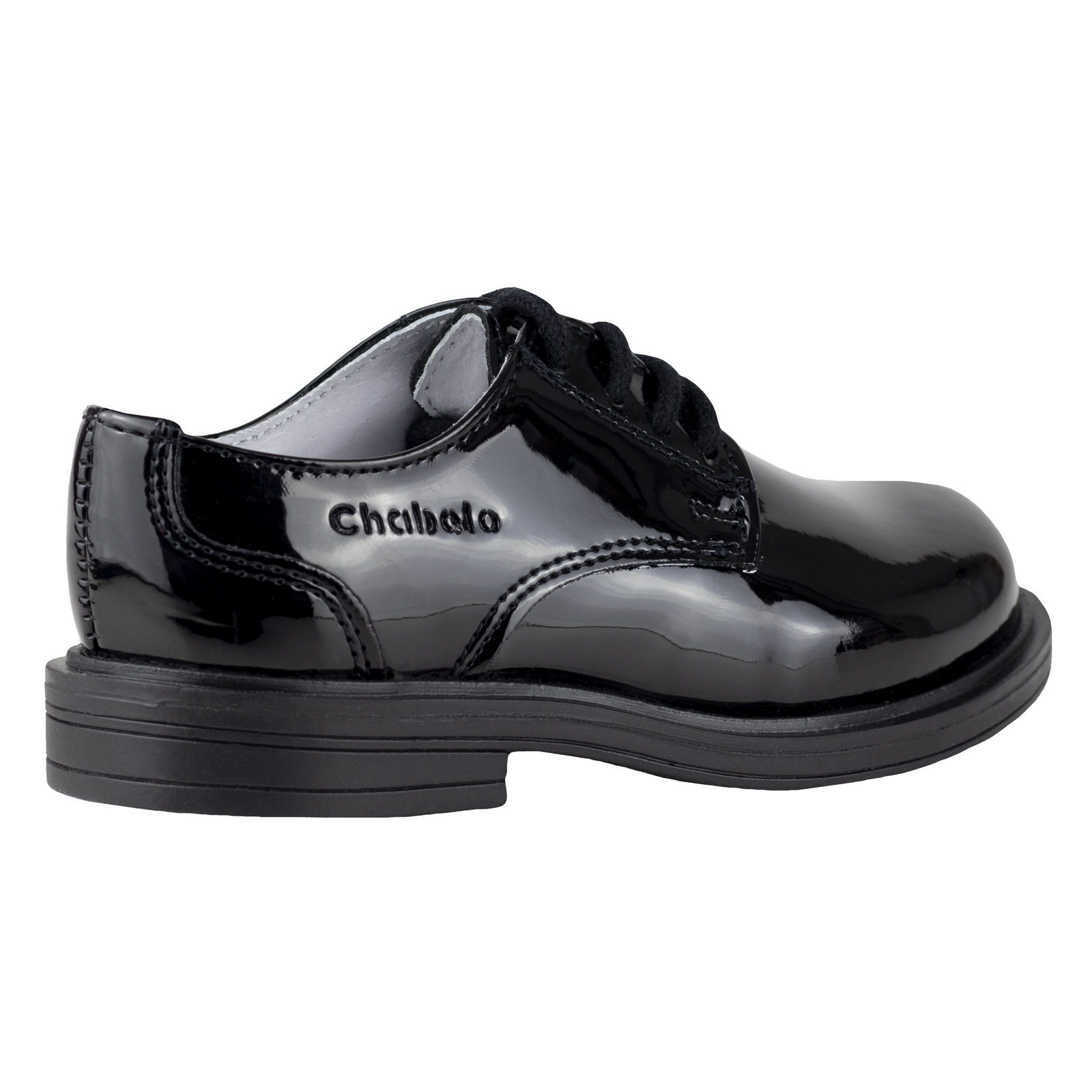 Zapatos De Charol Ni os Chabelo Escolar Negro C299 a 22 26