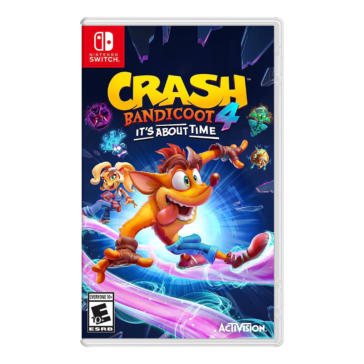 Crash Bandicoot 4 It's About Time desvela cuanto espacio ocupará en  Nintendo Switch