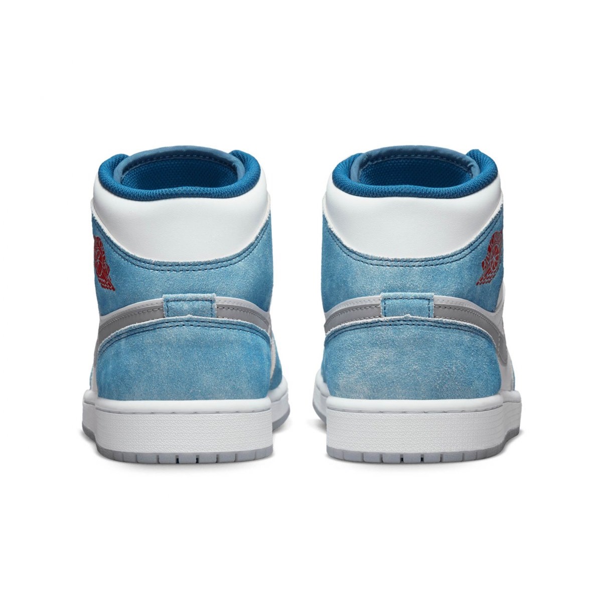 Tenis Nike Air Jordan 1 Mid SE French Blue Fire Red Edicion Especial