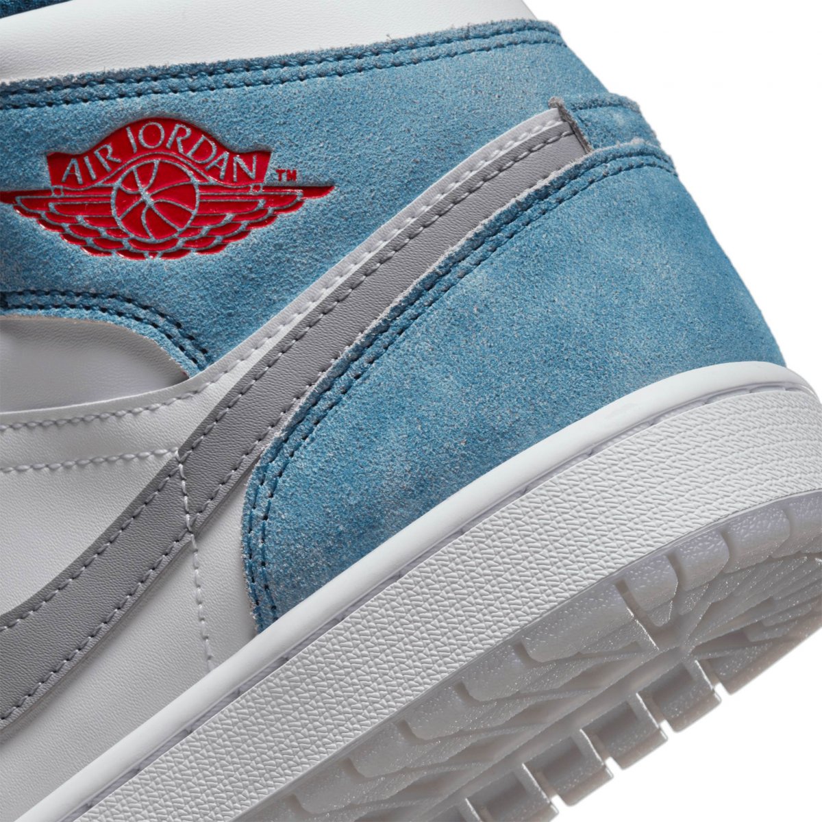 Tenis Nike Air Jordan 1 Mid SE French Blue Fire Red Edicion Especial