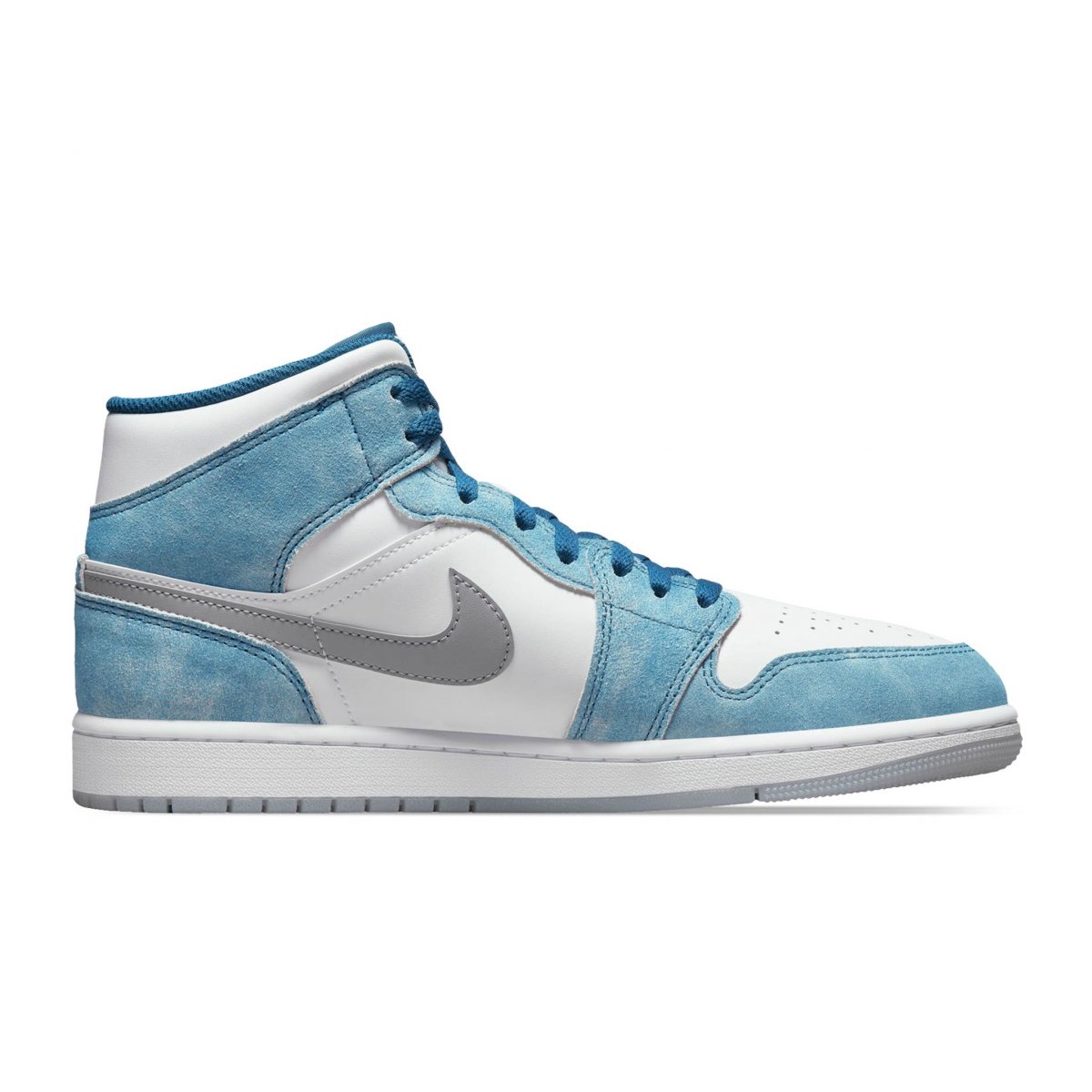 Tenis Nike Air Jordan 1 Mid SE French Blue Fire Red Edicion Especial
