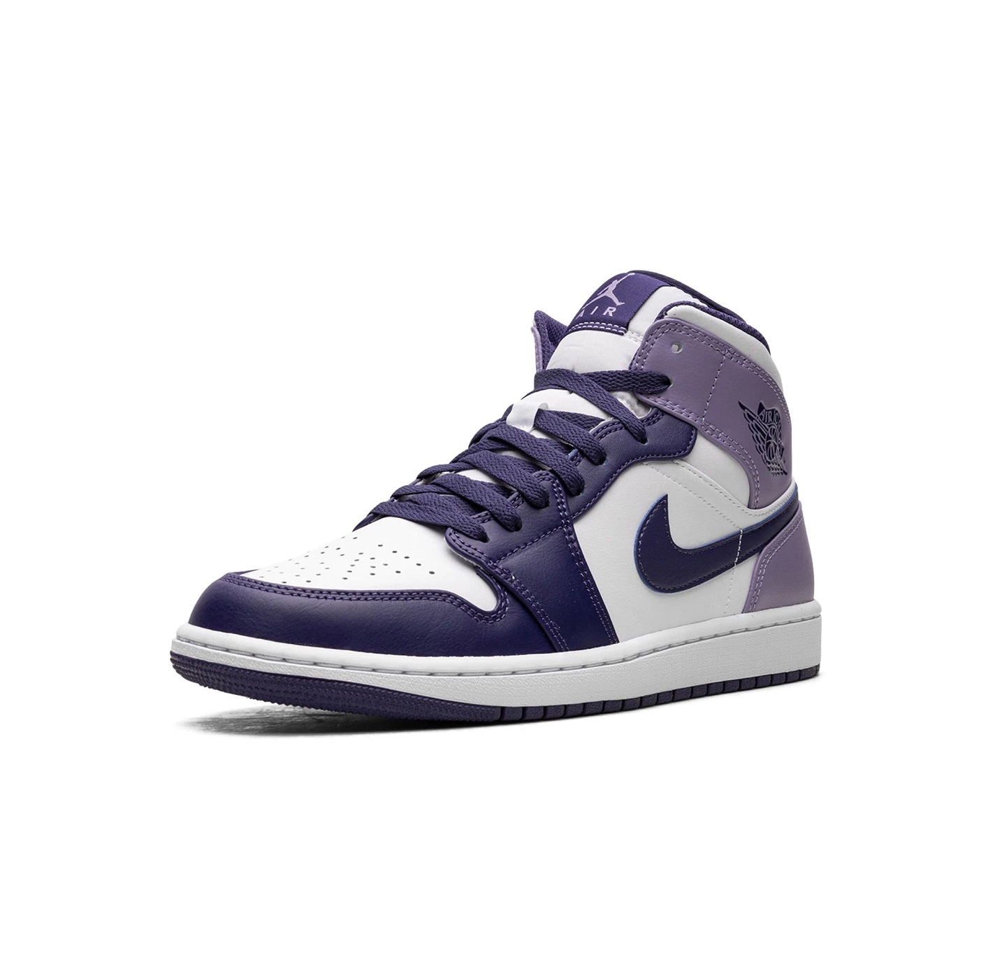 Tenis Nike Air Jordan 1 Mid Sky Purple Edicion Especial
