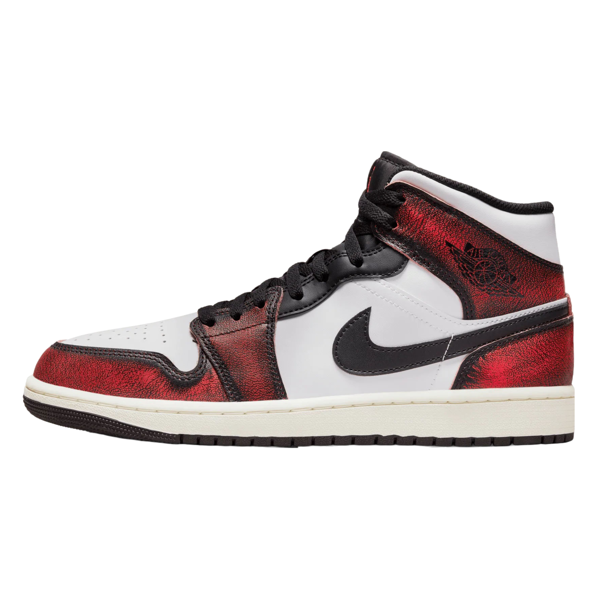 Tenis Air Jordan 1 Mid Wear Away Chicago