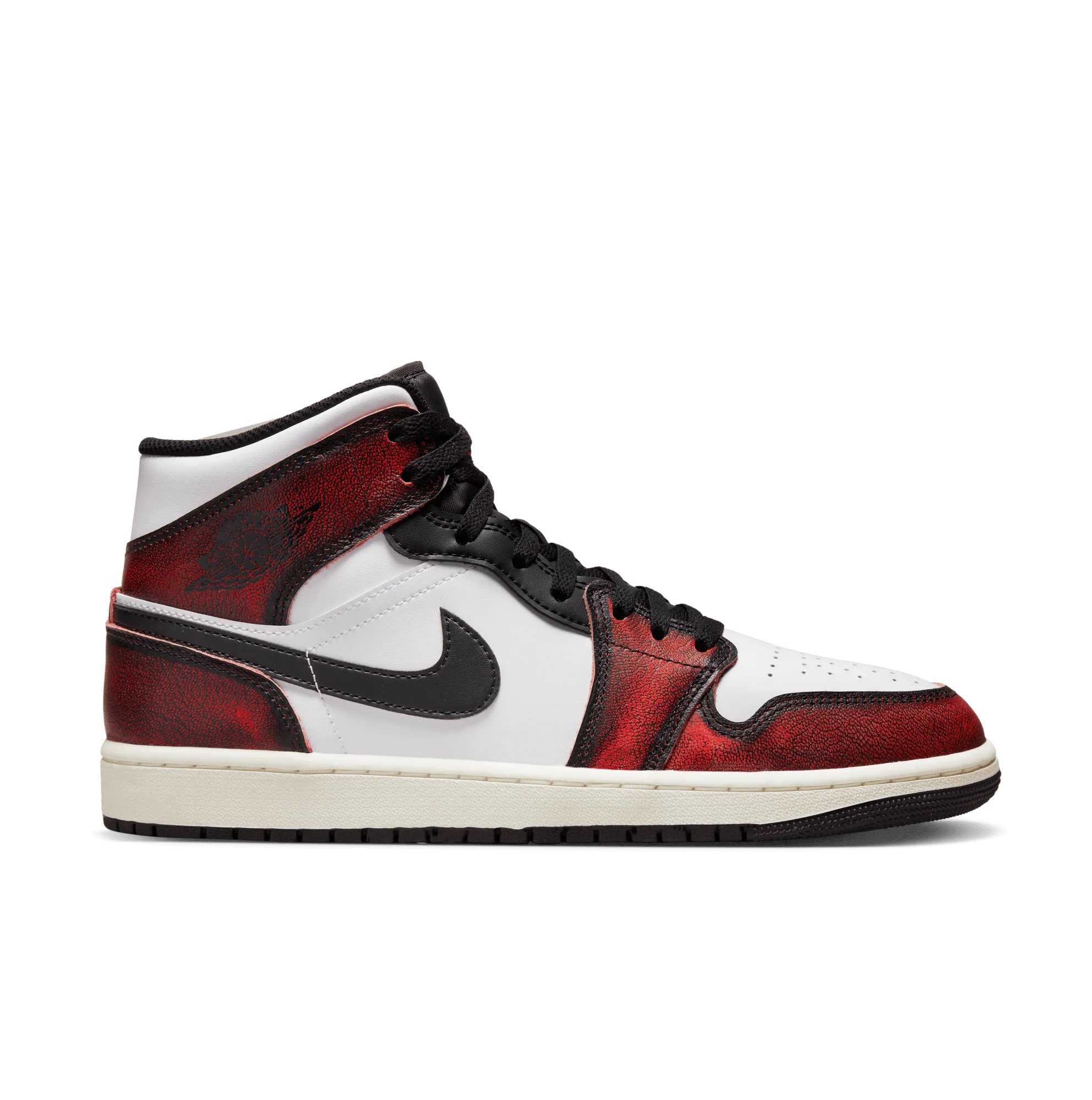 Tenis Air Jordan 1 Mid Wear Away Chicago