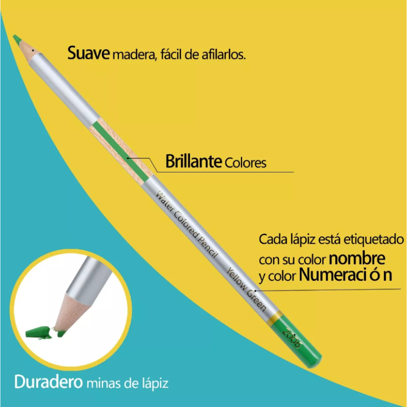 Kit De Lápices De Dibujo Y Boceto Con Accesorios H&b 71pzs.