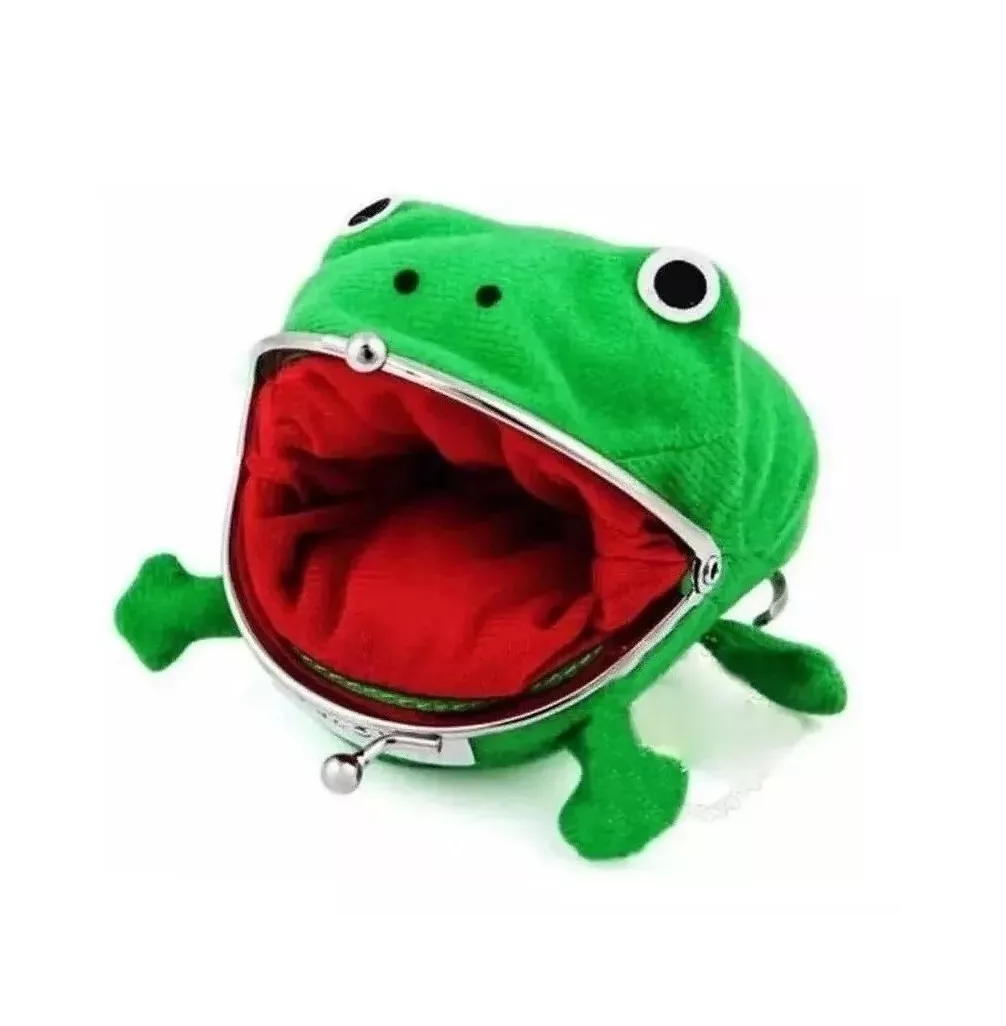 Monedero Cartera Ranita Peluche Naruto Rana Sapo