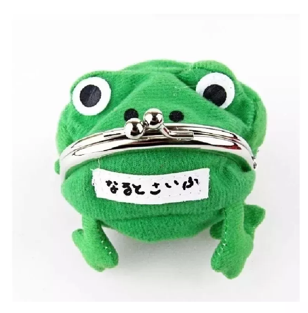 Monedero Cartera Ranita Peluche Naruto Rana Sapo