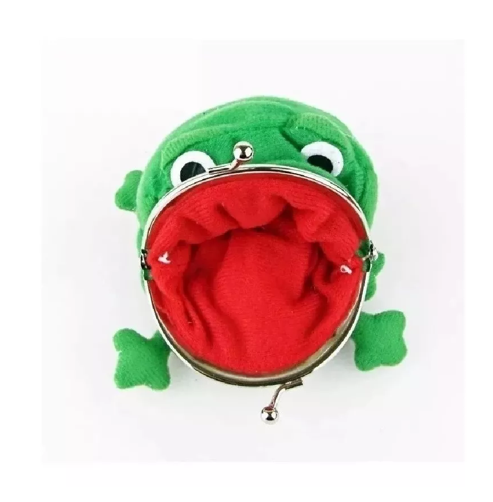 Monedero Cartera Ranita Peluche Naruto Rana Sapo