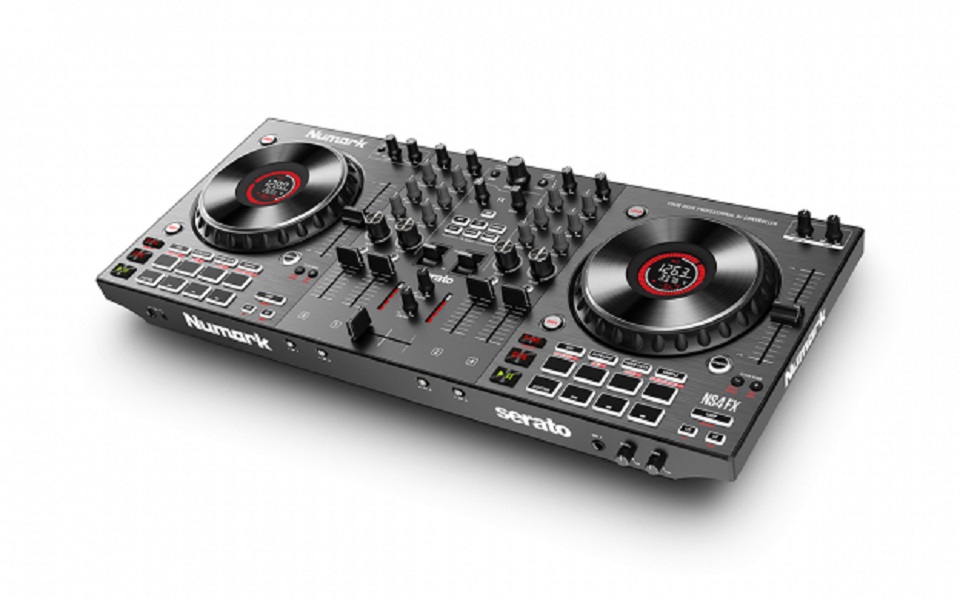 Professional 4-deck Dj Controller Numark Ns4fx