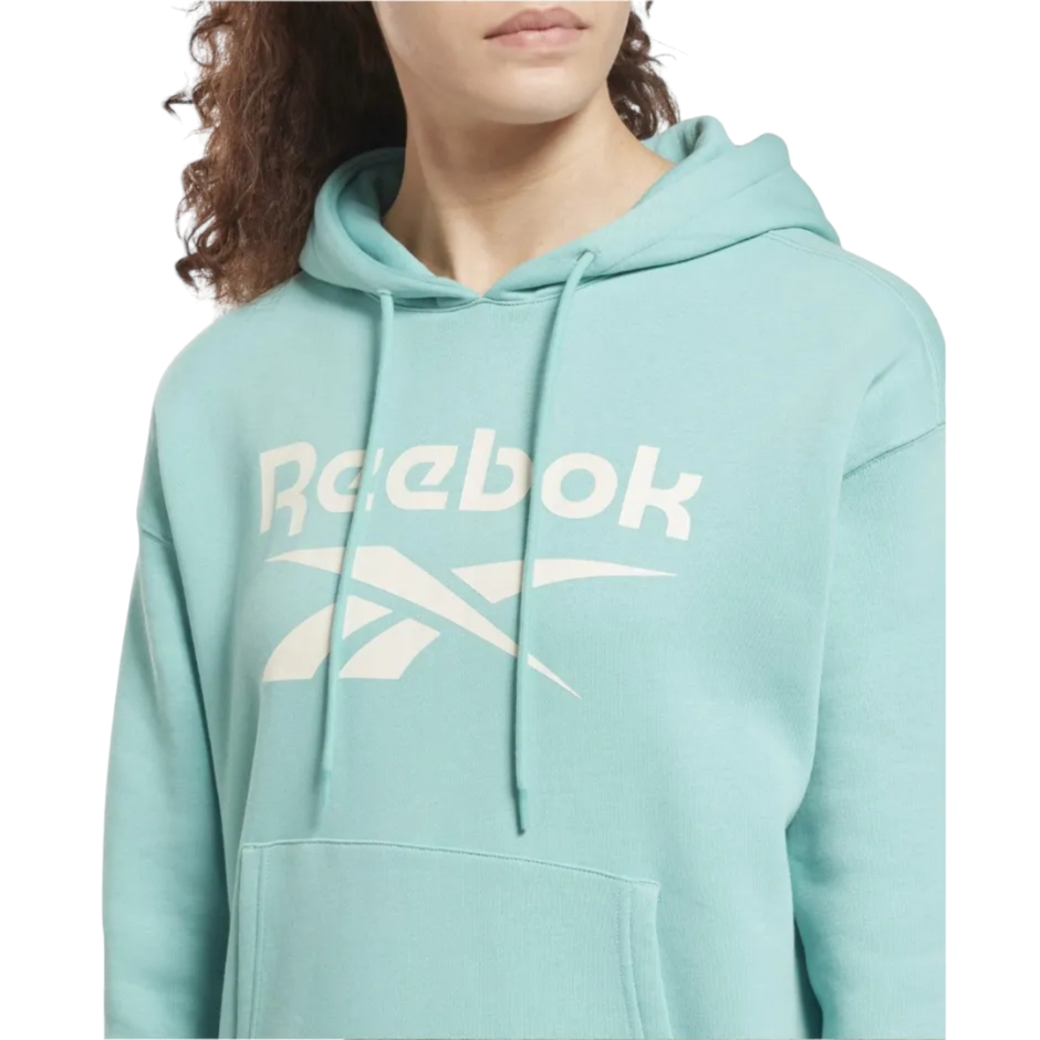 SUDADERA REEBOK MUJER AZUL REEBOK FLEECE HI2938.