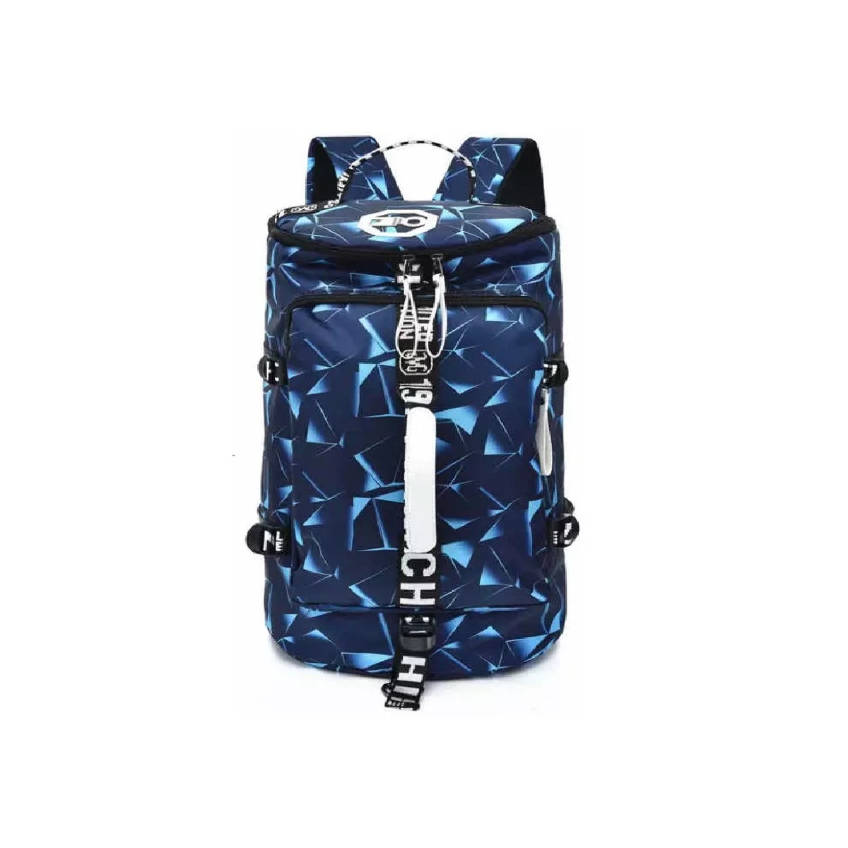 Maleta Back Pack Mochila Deportiva Gimnasio Viaje Azul Marino